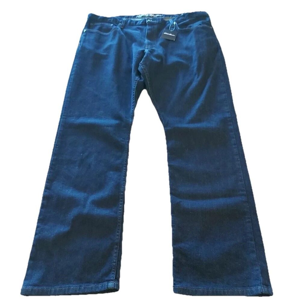 Eddie Bauer Men's Field Flex Denim Straight Leg Jeans Size 40X32 (42x32) NWT $70